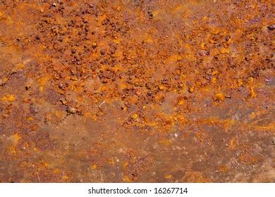 Rusty Metal Surface Texture Close Photo Stock Illustration