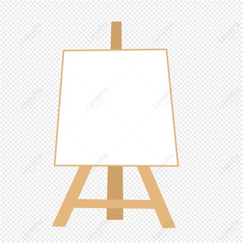 Easel Border Canvas Easel Art Easel Easel Painting Png Transparent