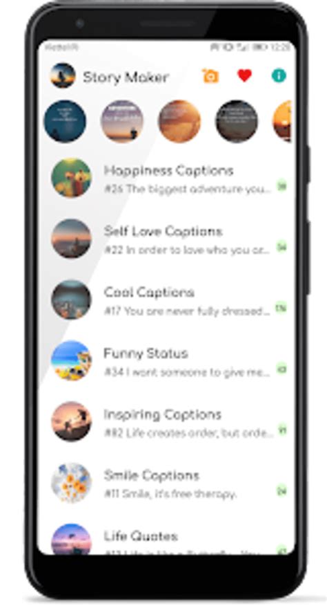 Story Maker Picture Quotes สำหรับ Android ดาวน์โหลด
