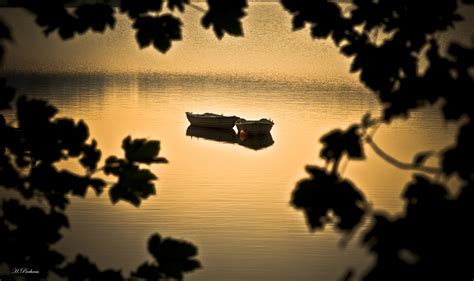 Baggrunde sollys landskab båd solnedgang vand natur elsker