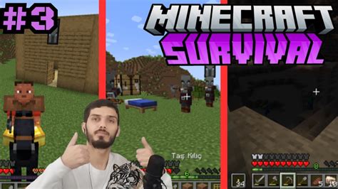 Minecraft Survival Azərbaycanca 3 Evimizi düzəltdik Kehanetçilərlə