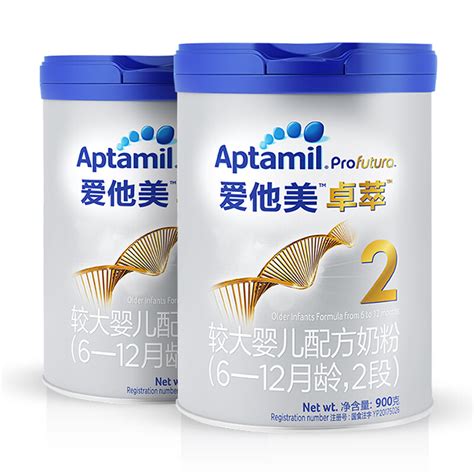 【2段奶粉】 爱他美aptamil卓萃较大婴儿配方奶粉6—12月龄2段900g2【价格 图片 品牌 报价】 苏宁易购苏宁自营