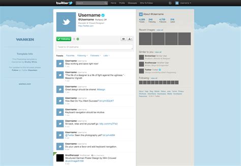 Free Twitter Gui Psd — Smashing Magazine