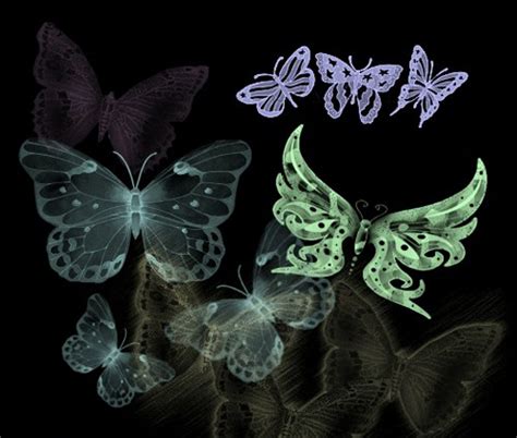 175 Free Photoshop Butterfly Brushes GraphicsBeam