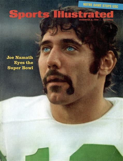 New York Jets Qb Joe Namath Sports Illustrated Cover Photograph By