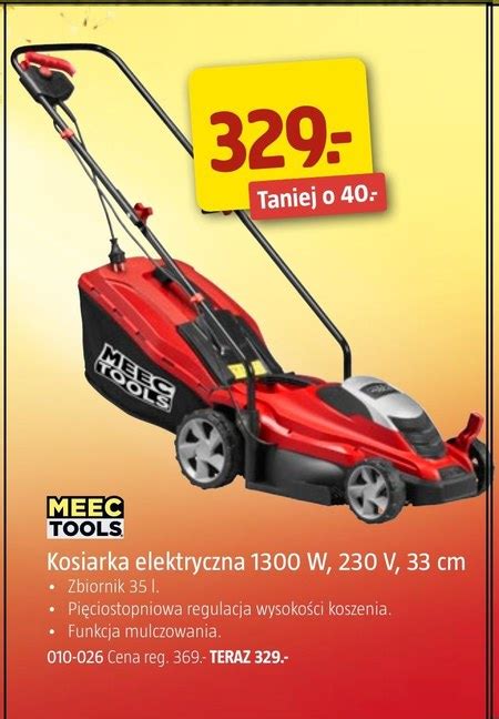 Kosiarka Elektryczna Meec Tools Taniej Promocja Jula Ding Pl