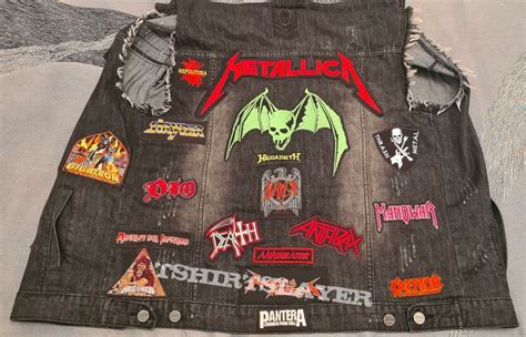 Metallica Taiaman Battle Jacket TShirtSlayer TShirt And BattleJacket