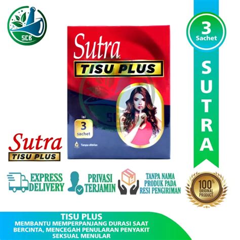 RAJA Sutra Tisu Plus Isi 3 Sachet Sutra Tisu Magic PER BOX Lazada