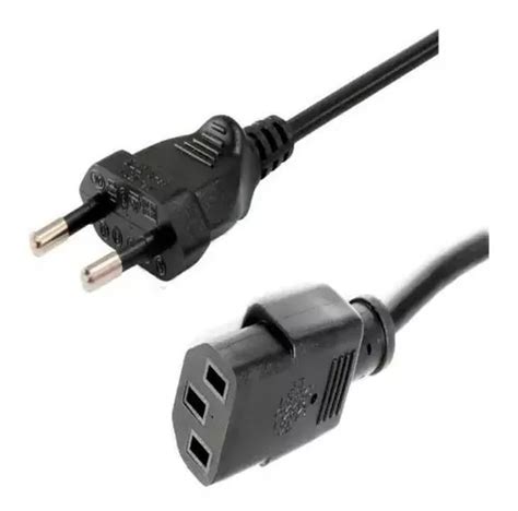 Cable De Poder Fuente De Poder Para Monitor Computador 1 5mt Cuotas