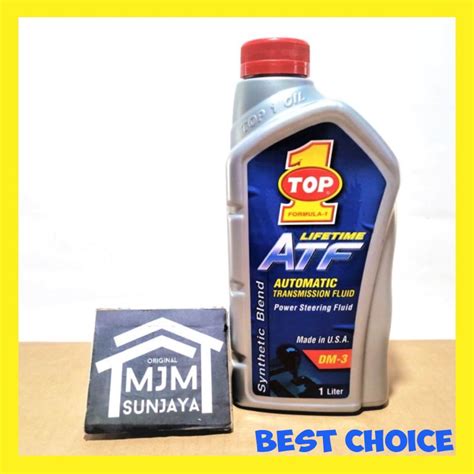 Jual Oli TRANSMISI Matic TOP 1 ONE ATF Power Steering Fluid MOBIL 1