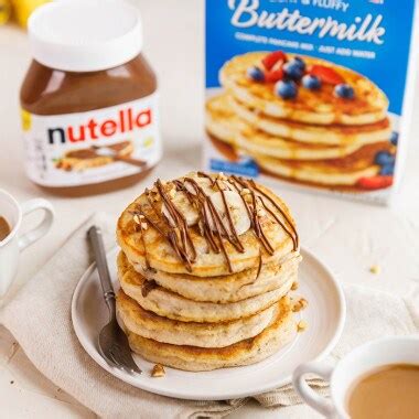 Chocolate Hazelnut Pancakes | Nutella® USA | Official Website