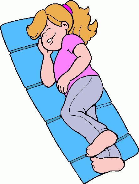 Lying Down Clipart