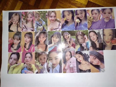 Wts Twice 11th Mini Album Between 1 And 2 Album Photocards Message Card Polaroid Hobbies