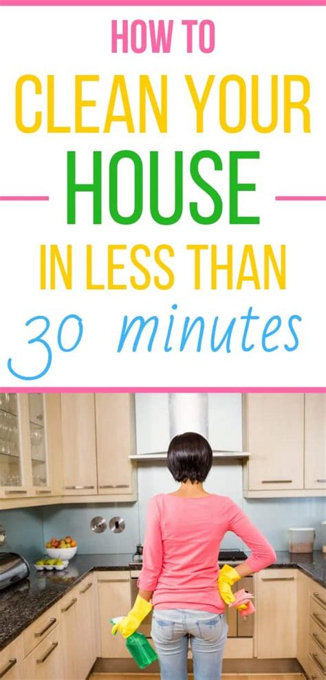 9 Ways To Clean Your House In Less Than 30 Minutes Deliberately Here