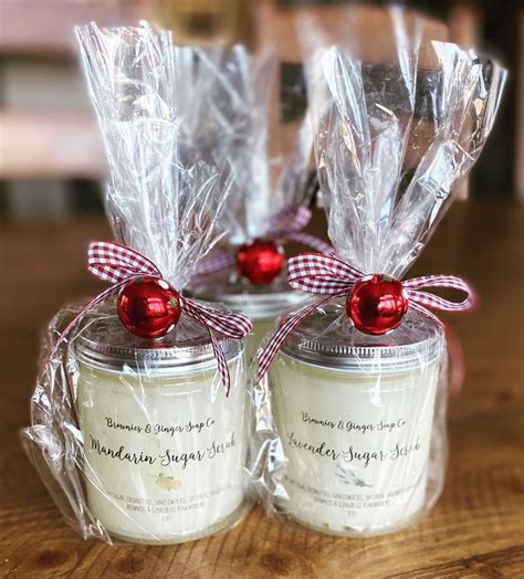 Christmas Gift Sugar Scrub Gift For Her Teacher Christmas Gifts