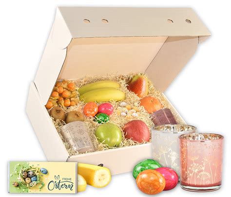 Geschenkbox Osterlicht Ostergeschenk Hansen Obst