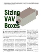 Sizing Vav Boxes Genuine Ansi As Bs Aws Standards