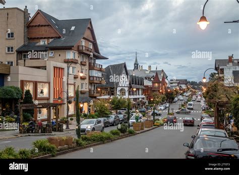 Street And Architecture Of Gramado City Gramado Rio Grande Do Sul