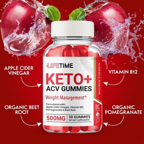 Lifetime Keto Acv Gummies Life Time Maximum Strength Original Formula