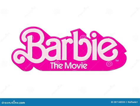 Barbie Logo Editorial Image Illustration Of Logo Barbie 287148555