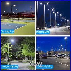 200W LED Parking Lot Pole Light Commercial Shoebox Fixture Outdoor