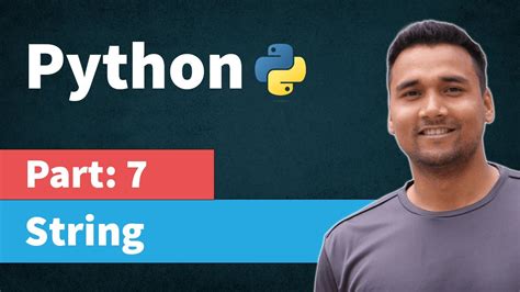 Strings In Python String Length And String Slice Part 7 Python