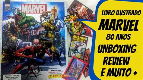 Álbum de Figurinhas Marvel 80 Anos YouTube