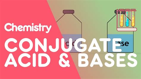 Conjugate Acids And Bases Acids Bases And Alkalis Chemistry Fuseschool Youtube