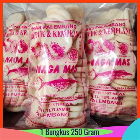 Jual Kemplang Kerupuk Naga Mas Khas Palembang Gram Kemplang Kancing