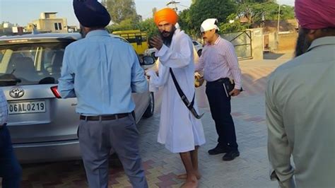 Agency News ‘waris Punjab De Chief Amritpal Singh Arrested From Moga District Latestly