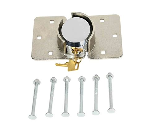 Get Hidden Shackle Padlock Hasp Set W 2 Pcs Keys Mytee Products 2 Pack