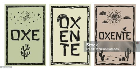 O Que Significa Oxente - Vetores de Oxente Conjunto De Expressões Típicas Do Nordeste Brasileiro ...