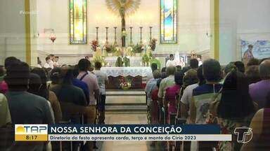 Bom dia Tapajós Celebração de missa marca apresentação do manto