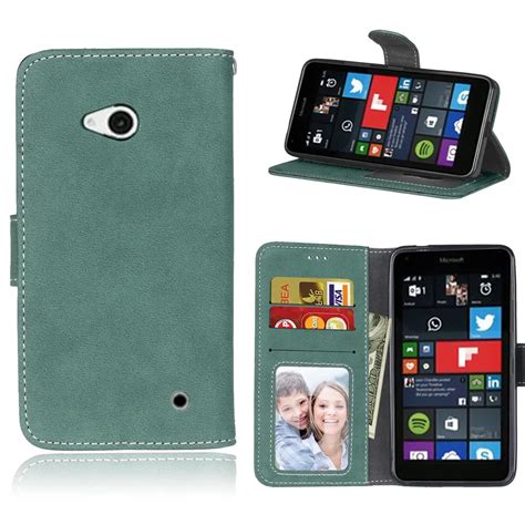 New Flip Wallet Leather Case Cover For Microsoft Lumia 640 Lte Dual Sim