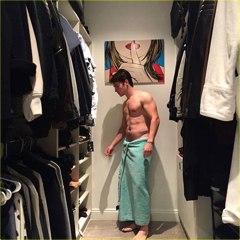 Photo Gregg Sulkin Poses In A Towel His Friends Have One Question