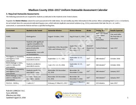 Madison County School District Calendars Madison Fl