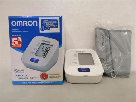 OMRON Automatic Blood Pressure Monitor HEM 7120 Lazada PH