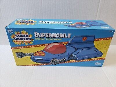 DC McFarlane Toys Super Powers Supermobile Superman S Vehicle Toy 2022