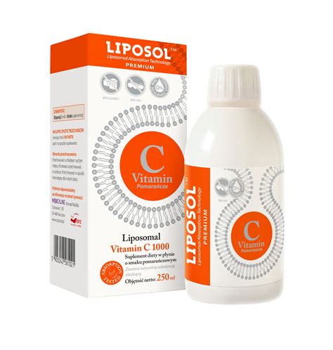 ALINESS Liposol Liposomalna Witamina C Smak Pomarańczowy 250 ml