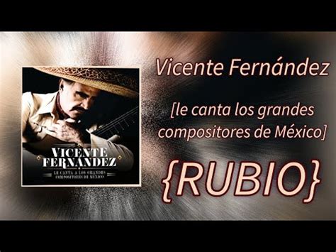 Vicente Fernández La Media Vuelta Le Canta A Los Grandes Compositores