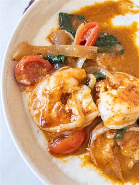 Garlic Butter Shrimp And Grits Razzle Dazzle Life