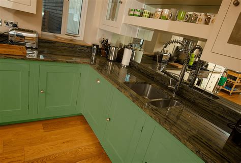 White Kitchen Cabinets With Emerald Pearl Granite Cabinets Matttroy