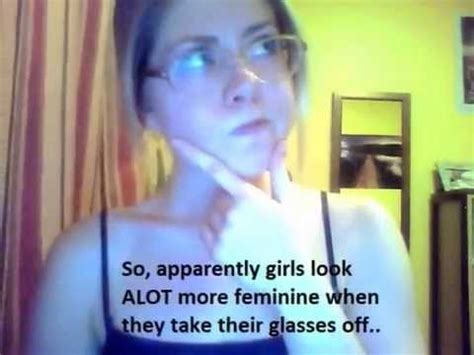 What Happens When A Girl Takes Off Her Glasses Youtube