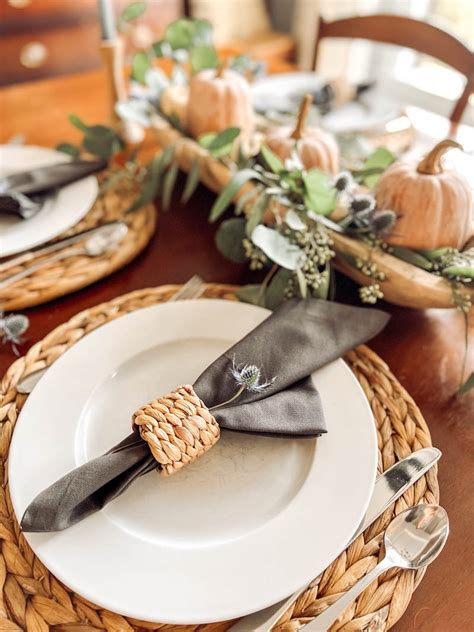 How To Make A Simple Stunning Pumpkin Tablescape Be So You