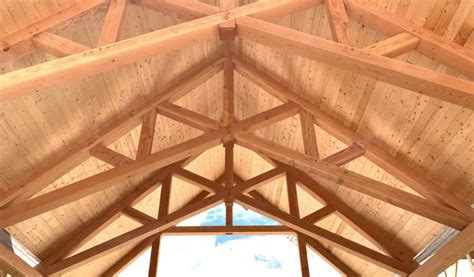 Scissor Trusses For Dramatic Timber Frame Architecture