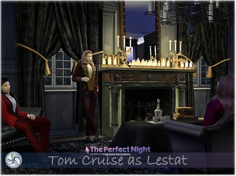 The Sims Resource SIM Tom Cruise As Vampire Lestat Inspiration