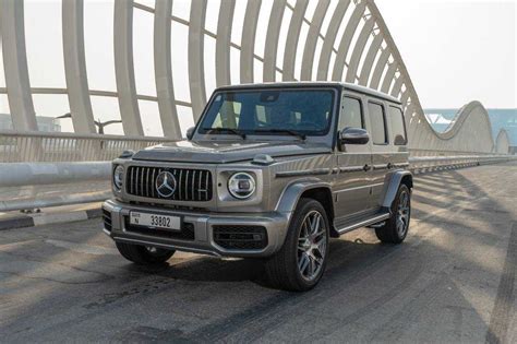 Rental Mercedes G63 AMG Grey 2021 In Dubai