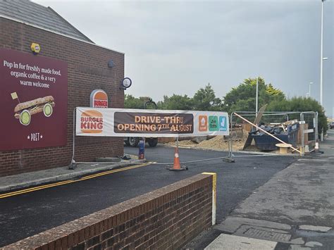 Opening date for new Worthing Burger King revealed – and there's not