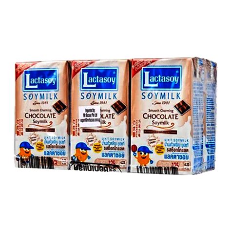 Lactasoy Uht Chocolate Soy Milk 125ml Pack Of 6boxes — Shopping D Service Platform