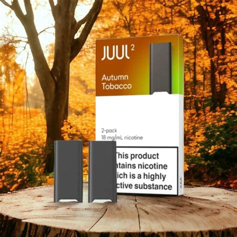 Juul 2 Autumn Tobacco Pods 18 Mg Nicotine 2 Pack